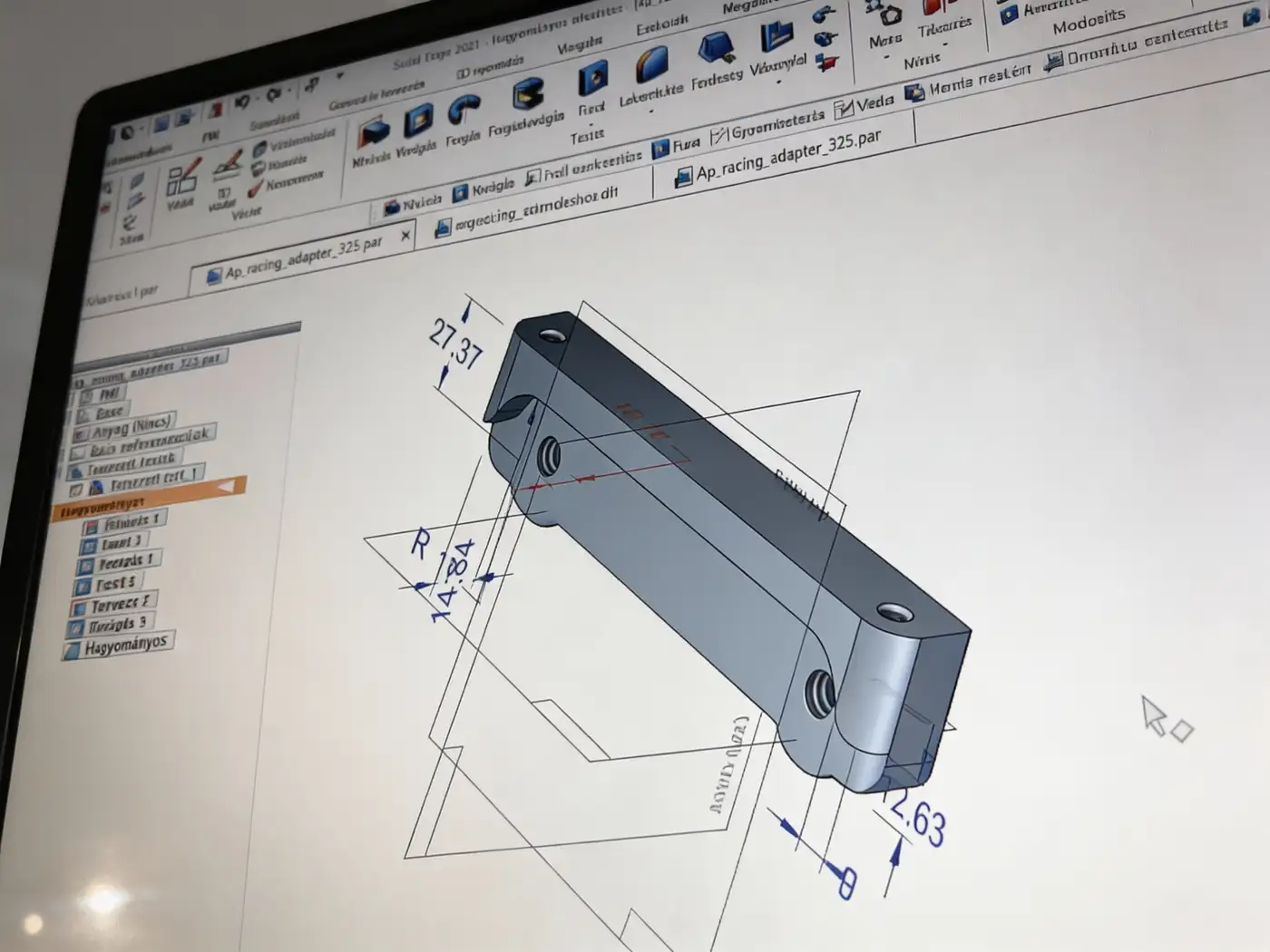 Mérnöki tervezés - CAD modellezés